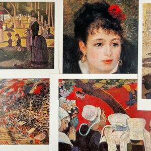 Lot of 5 Vintage Baroque Art Print Postcards 4x6 – Fine Art Gallery Wall